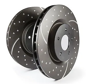 EBC Turbo Grooved Rear Vented Brake Disc For Chevrolet Corvette (C5) 5.7 (97>05) • $253.79